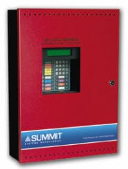Fire alarm system fire panel